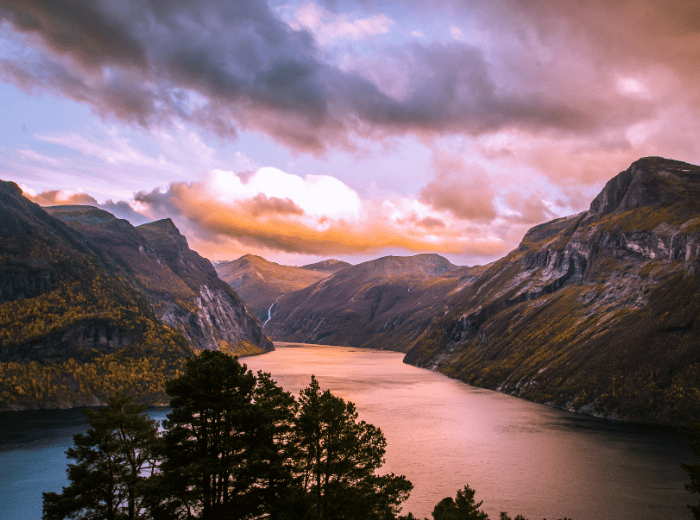 Geirangerfjord Noorwegen