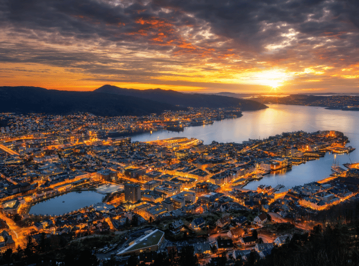 5 plekken voor de mooiste zonsondergang in Bergen
